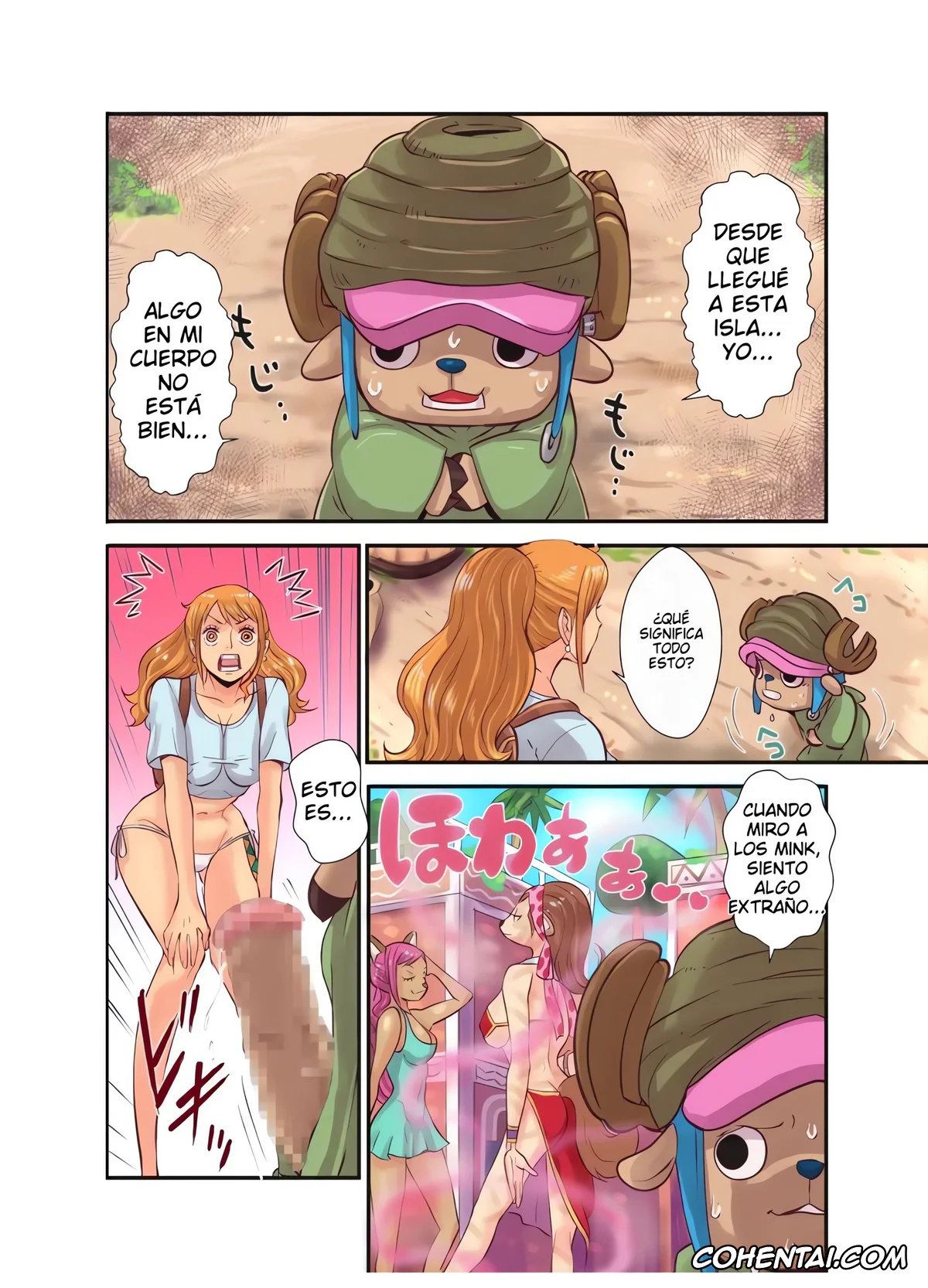 One Piece xxx, Carrot xxx, Nami xxx, Nico Robin xxx, Tony Tony Chopper xxx, CHOP STICK 3 (One Piece), pagina 7