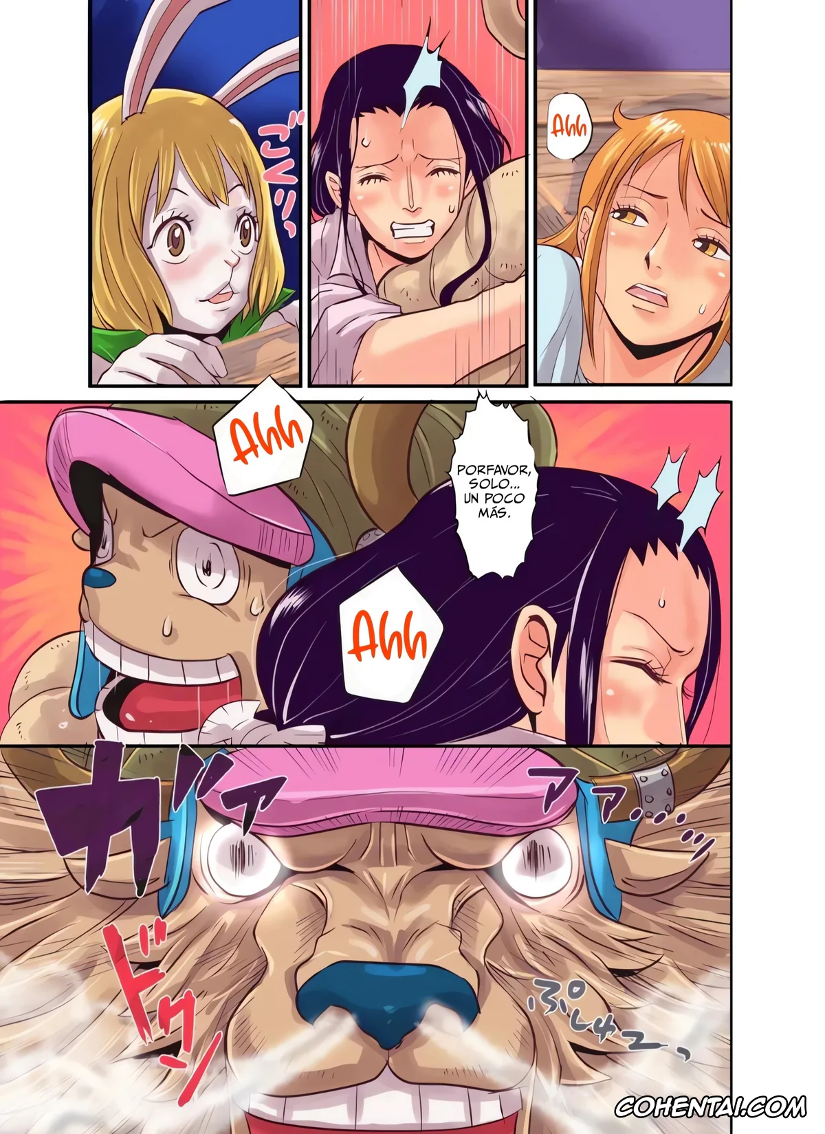 One Piece xxx, Carrot xxx, Nami xxx, Nico Robin xxx, Tony Tony Chopper xxx, CHOP STICK 3 (One Piece), pagina 40