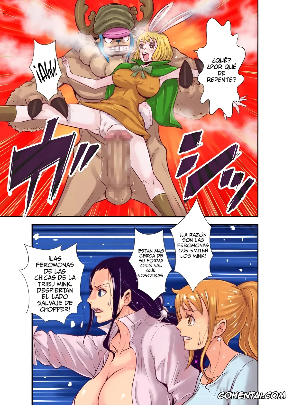 One Piece xxx, Carrot xxx, Nami xxx, Nico Robin xxx, Tony Tony Chopper xxx, CHOP STICK 3 (One Piece), pagina 58