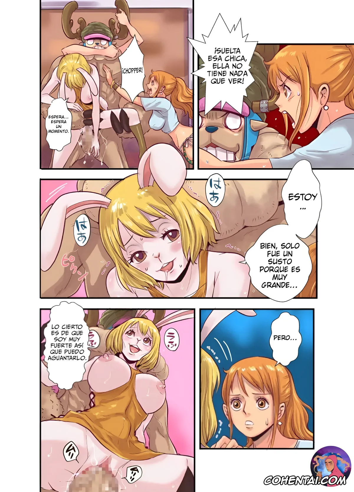 One Piece xxx, Carrot xxx, Nami xxx, Nico Robin xxx, Tony Tony Chopper xxx, CHOP STICK 3 (One Piece), pagina 61