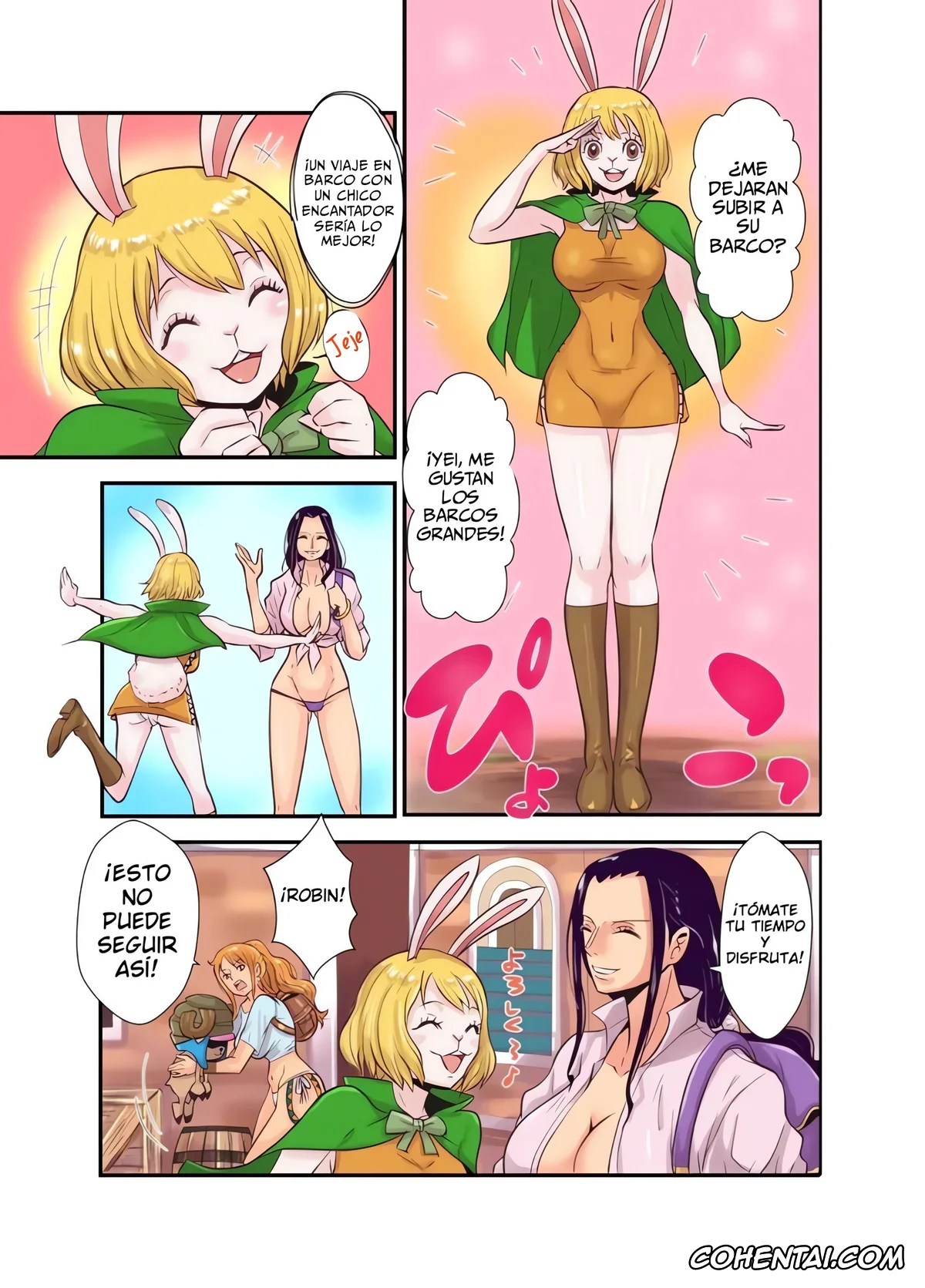 One Piece porno, Carrot porno, Nami porno, Nico Robin porno, Tony Tony Chopper porno, CHOP STICK 3 (One Piece), pagina 74