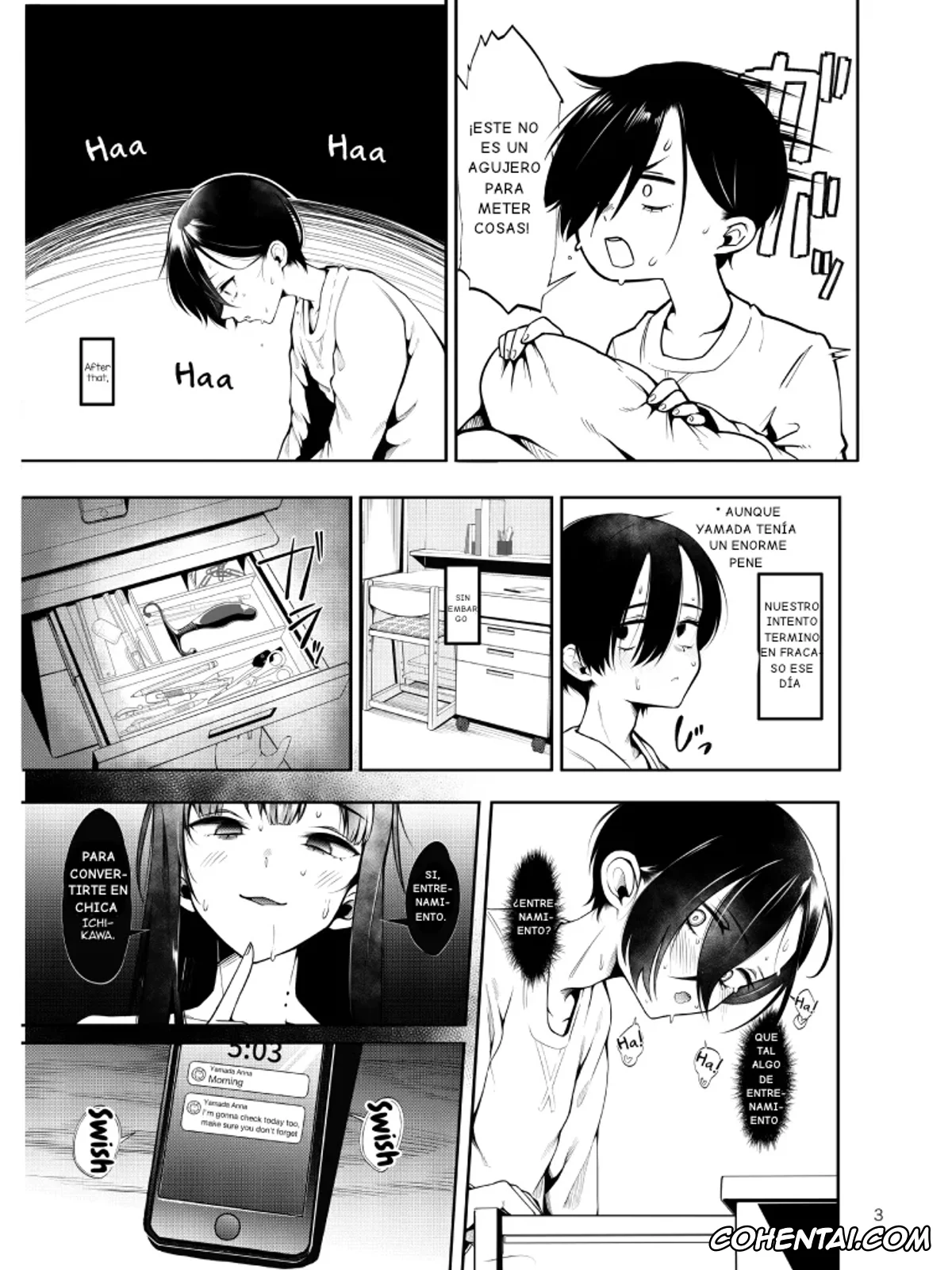 Boku no Kokoro no Yabai Yatsu xxx, Anna Yamada xxx, Kyoutarou Ichikawa xxx, Boku no teisou ga yabai yatsu (Boku no Kokoro no Yabai Yatsu), pagina 4