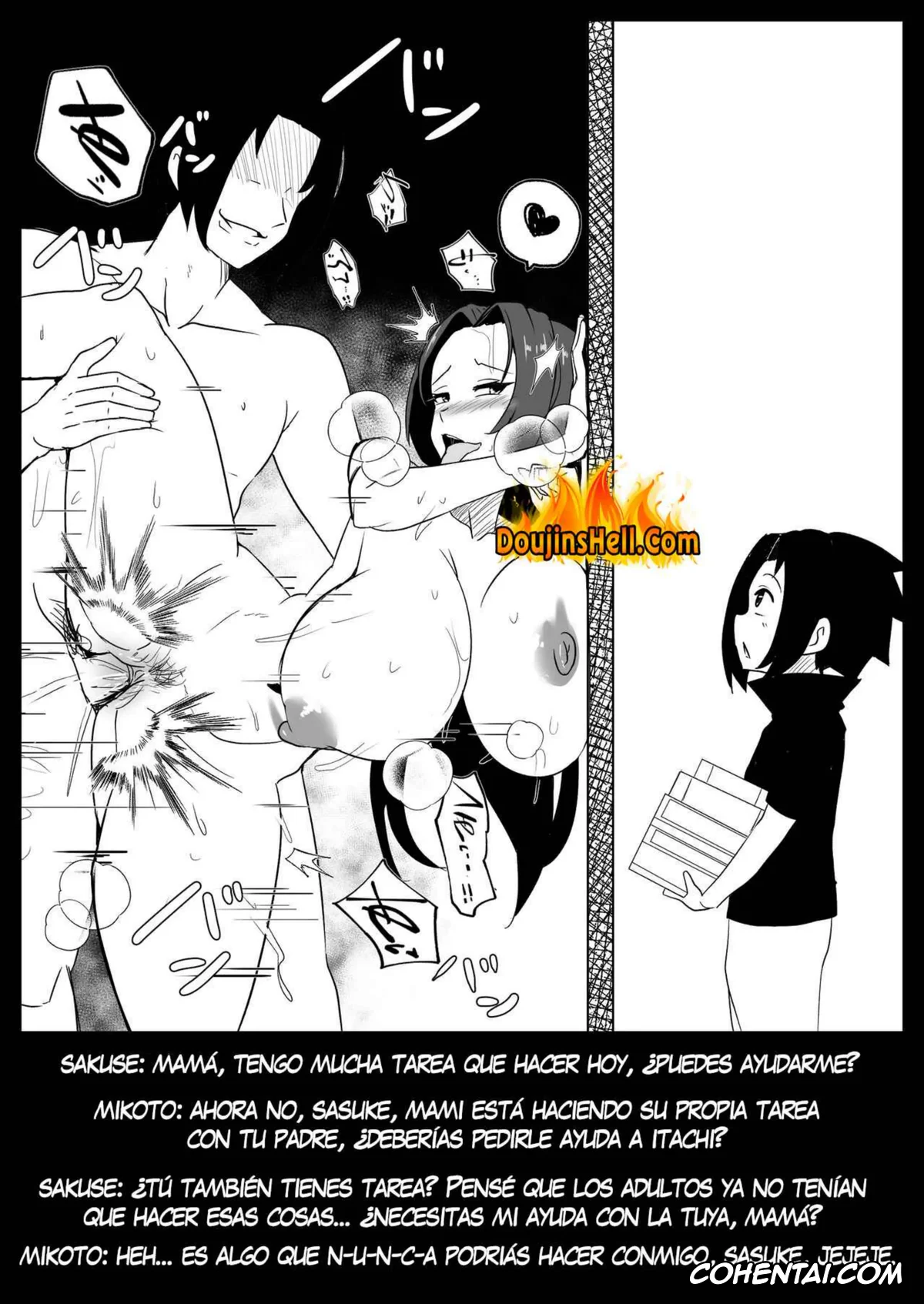 NARUTO porno, Mikoto Uchiha porno, B-trayal 44 Mikoto Uchiha (Naruto), pagina 17