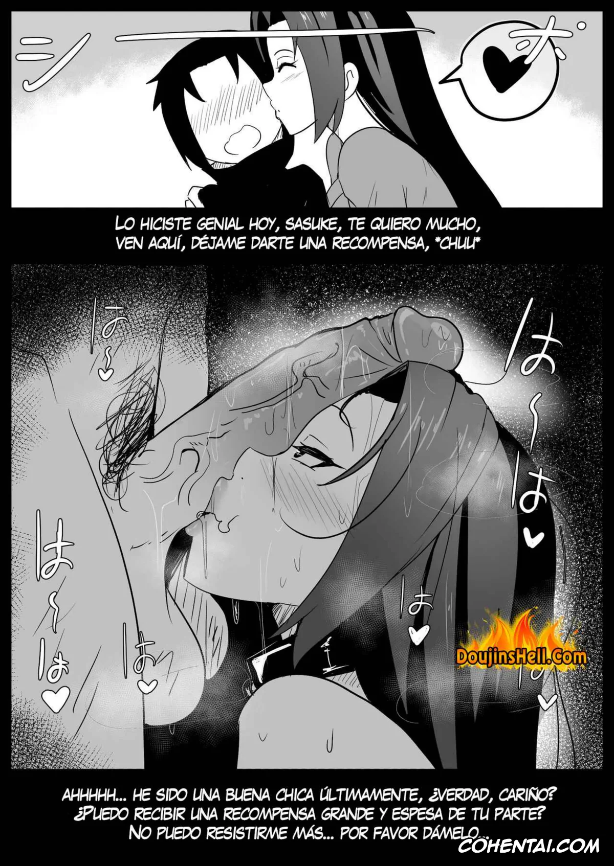 NARUTO hentai, Mikoto Uchiha hentai, B-trayal 44 Mikoto Uchiha (Naruto), pagina 18