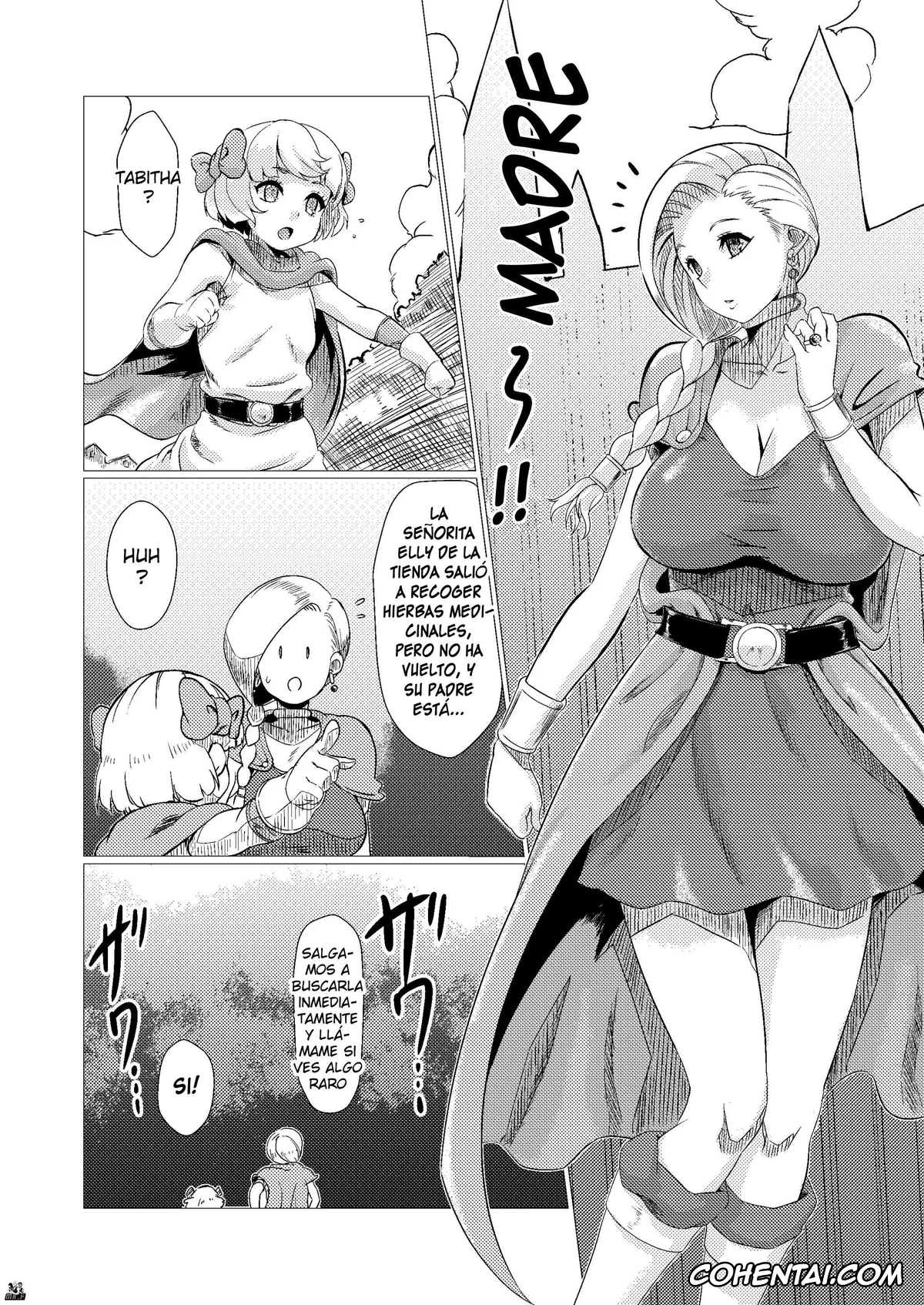 Dragon Quest V hentai, Bianca Whitaker hentai, Inoshishi Yome Hon (Dragon Quest V), pagina 9