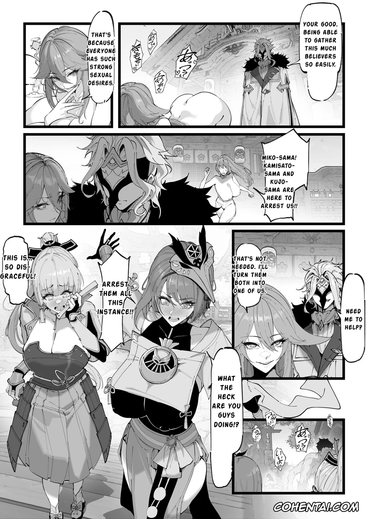 Genshin Impact hentai, Ayaka Kamisato hentai, Hilichurl hentai, Sara Kujou hentai, Shinobu Kuki hentai, Yae Miko hentai, Hakase no Kenkyuu 2 (Genshin Impact), pagina 21