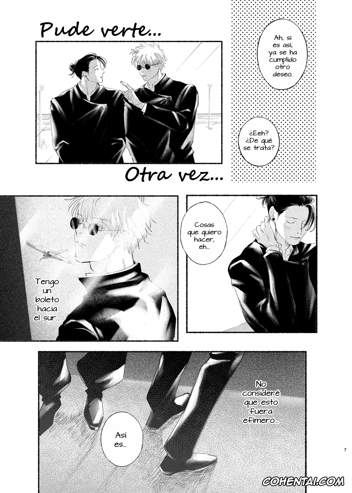 Jujutsu Kaisen hentai, Satoru Gojo hentai, Suguru Geto hentai, Yatta Koto Nai Koto Shite Mitai – Giving up and salvation at the relay point between north and south. (Jujutsu Kaisen), pagina 6
