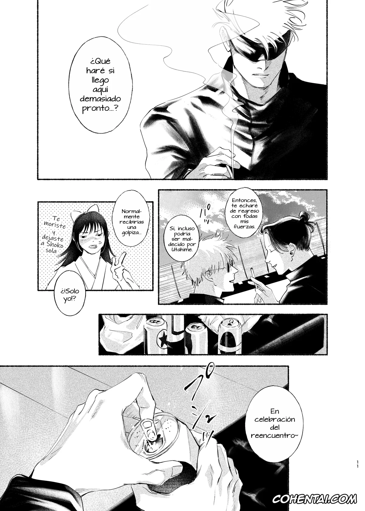 Jujutsu Kaisen xxx, Satoru Gojo xxx, Suguru Geto xxx, Yatta Koto Nai Koto Shite Mitai – Giving up and salvation at the relay point between north and south. (Jujutsu Kaisen), pagina 10