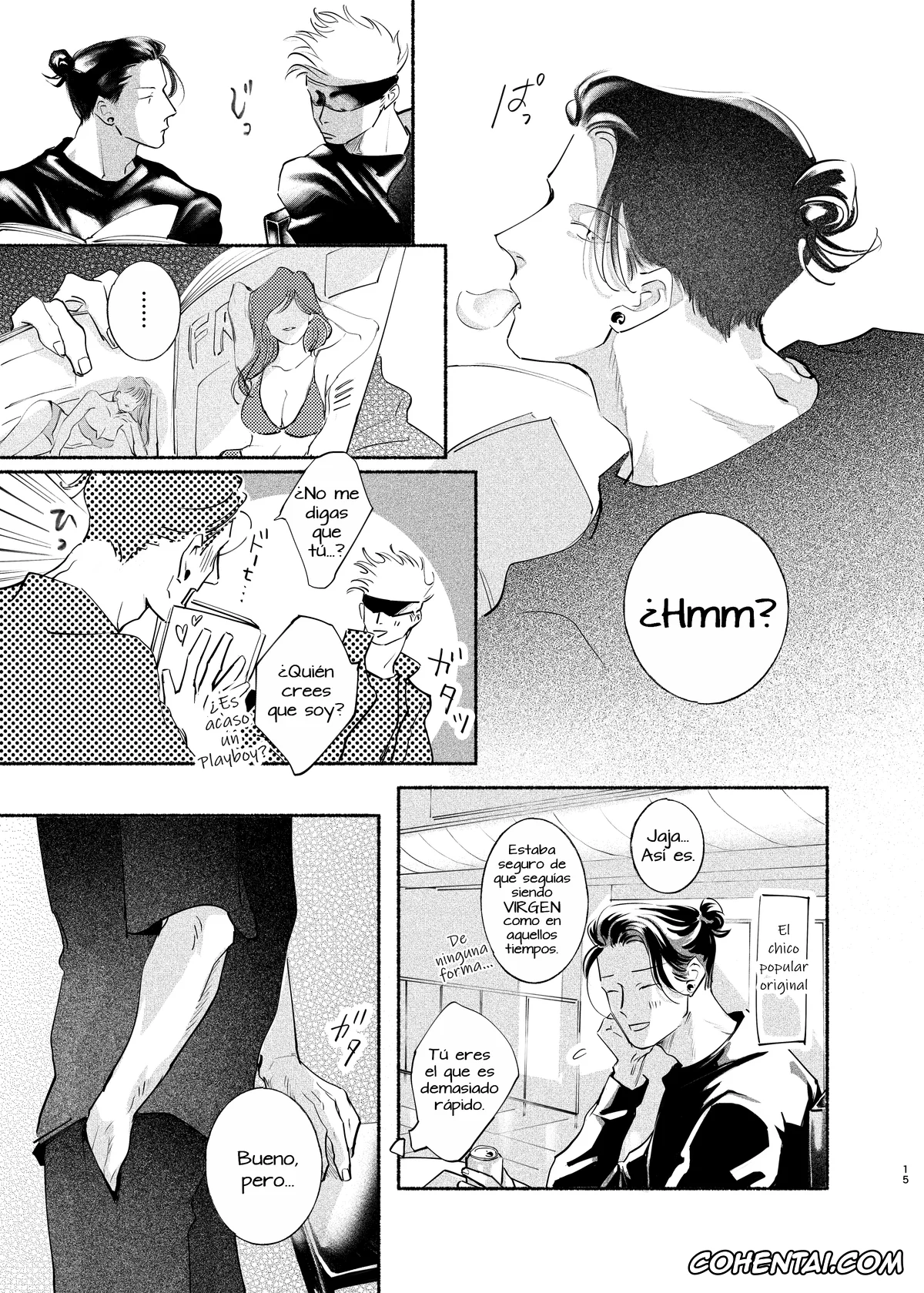 Jujutsu Kaisen porno, Satoru Gojo porno, Suguru Geto porno, Yatta Koto Nai Koto Shite Mitai – Giving up and salvation at the relay point between north and south. (Jujutsu Kaisen), pagina 14
