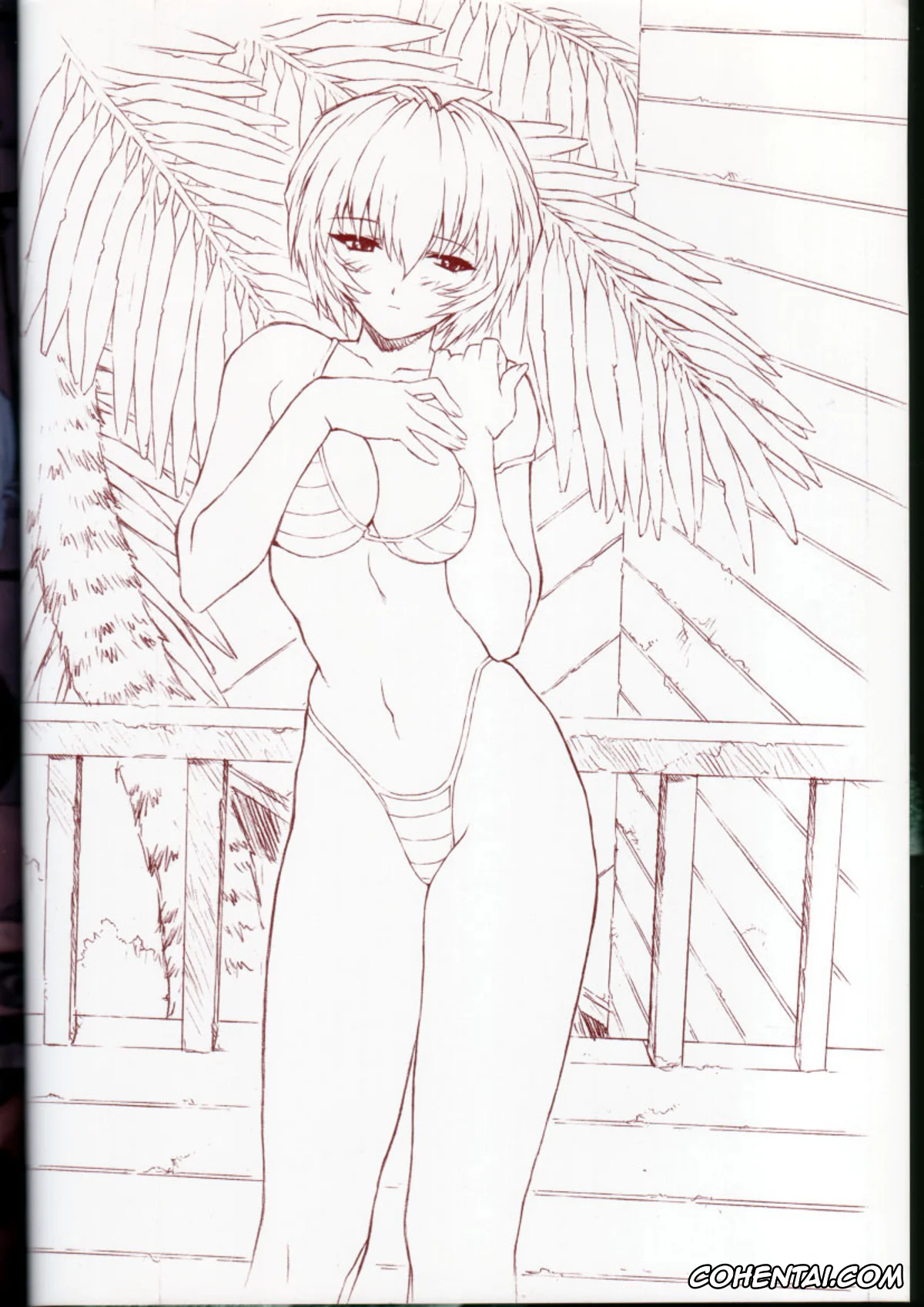 Neon Genesis Evangelion porno, Rei Ayanami porno, Ayanami 3 Sensei Hen (Neon Genesis Evangelion), pagina 2