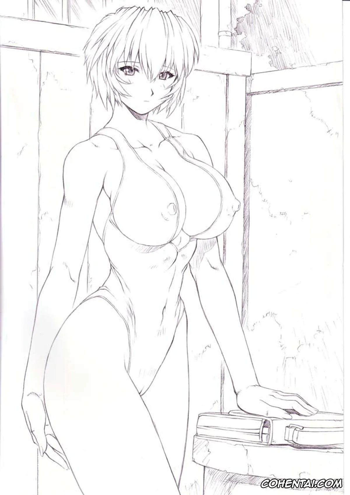 Neon Genesis Evangelion hentai, Rei Ayanami hentai, Ayanami 4 Boku no Kanojohen (Neon Genesis Evangelion), pagina 3