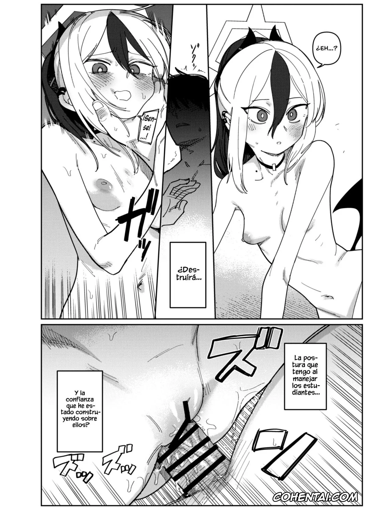 Blue Archive xxx, Kayoko Onikata xxx, Sensei xxx, Onikata Kayoko wa Konna Koto Shinai. Part. 2 (Blue Archive), pagina 16