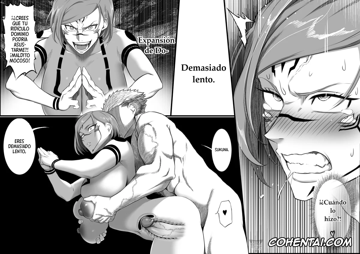 Jujutsu Kaisen hentai, Nobara Kugisaki hentai, Yuuji Itadori hentai, Bad Nobara (Jujutsu Kaisen), pagina 6