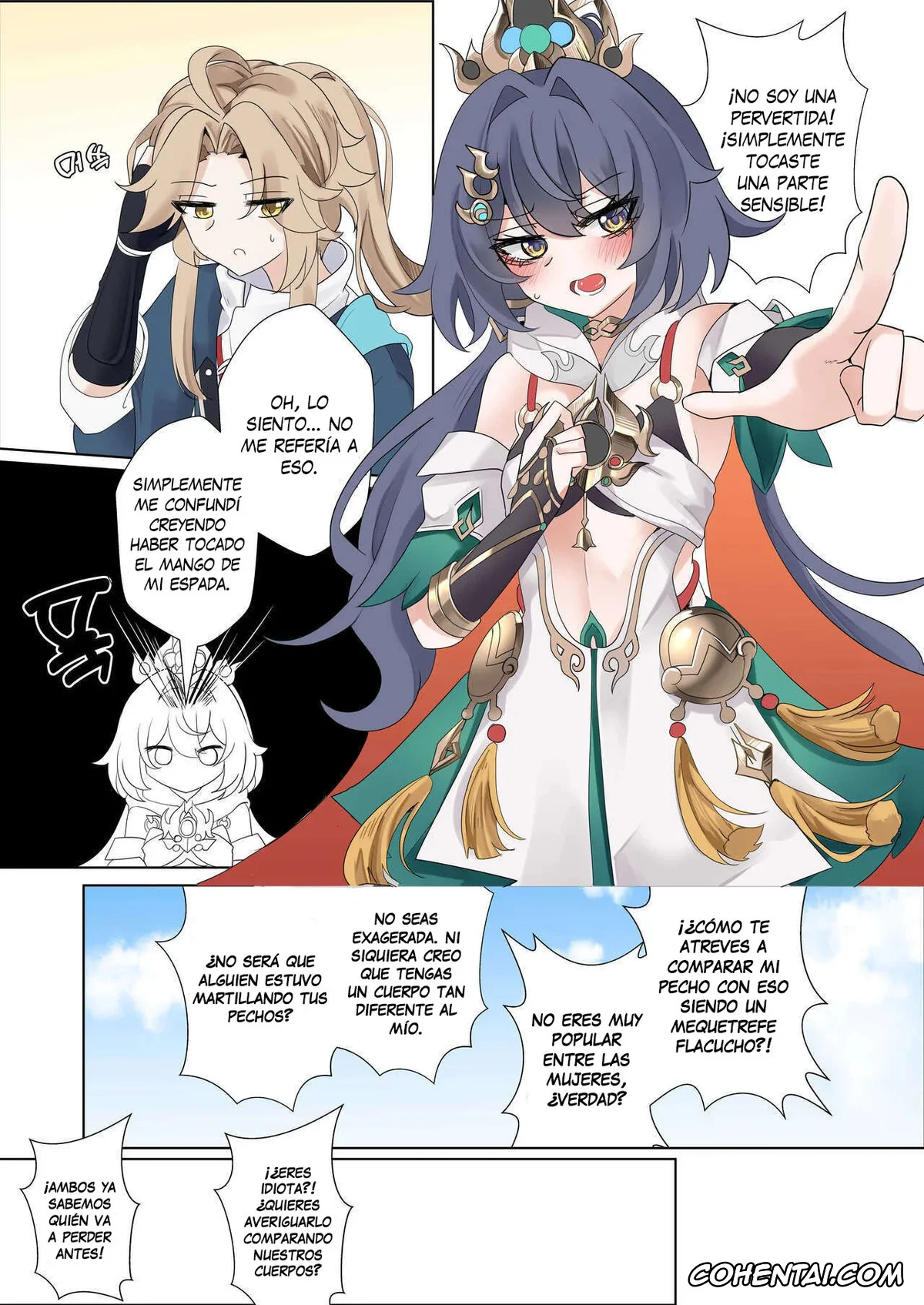 Honkai: Star Rail hentai, Yanqing hentai, Yunli hentai, I can’t lose to this guy (Honkai: Star Rail), pagina 6