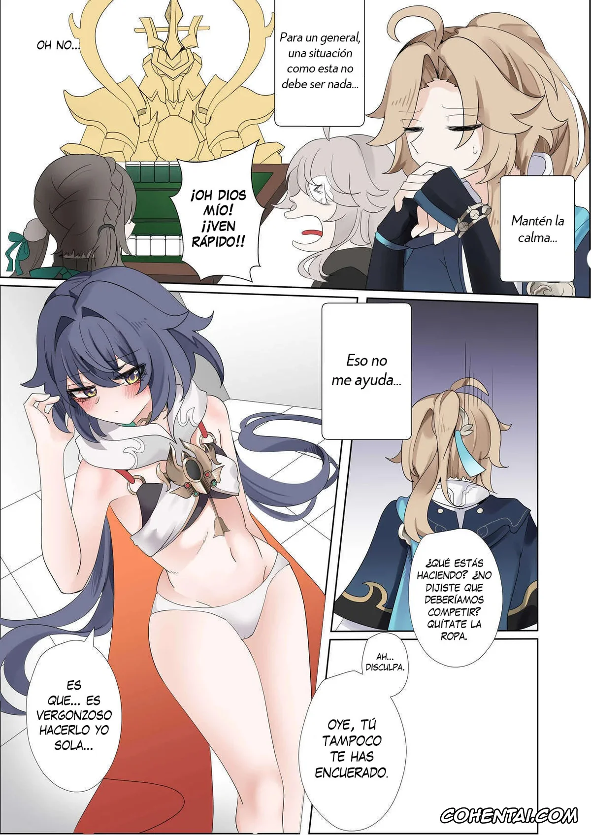 Honkai: Star Rail porno, Yanqing porno, Yunli porno, I can’t lose to this guy (Honkai: Star Rail), pagina 8