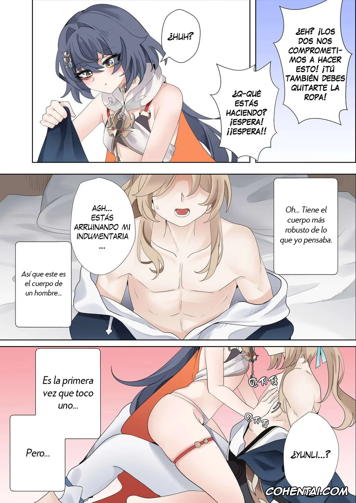 Honkai: Star Rail hentai, Yanqing hentai, Yunli hentai, I can’t lose to this guy (Honkai: Star Rail), pagina 9