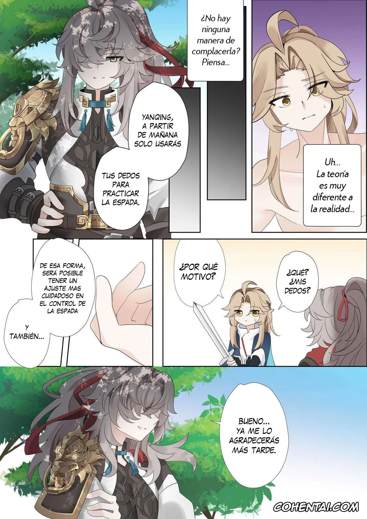 Honkai: Star Rail xxx, Yanqing xxx, Yunli xxx, I can’t lose to this guy (Honkai: Star Rail), pagina 22