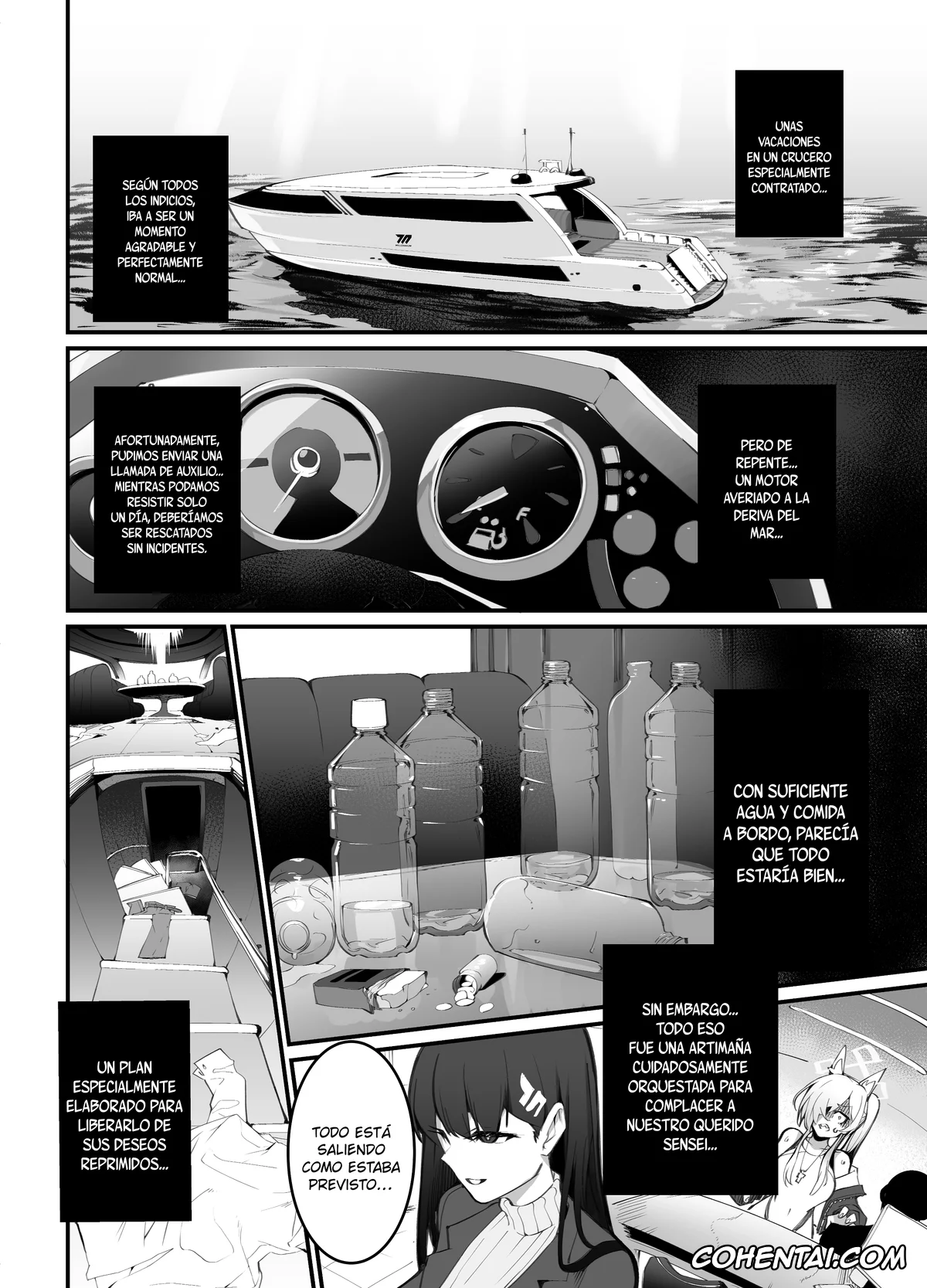 Blue Archive hentai, Tamari ni Tamatta Seiyoku Uketomemasu Sensei no Koto ga Daisukidakara… Seishori Schedule Go-Youi Shimashita 2 (Blue Archive), pagina 3