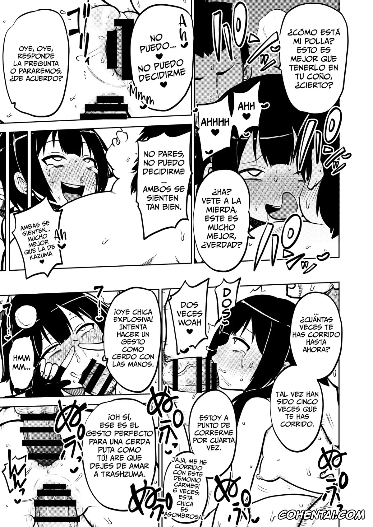 Kono Subarashii Sekai ni Syukufuku o! hentai, Aqua hentai, Megumin hentai, Skeb «Konosuba» Okiba (Kono Subarashii Sekai ni Syukufuku o!), pagina 36