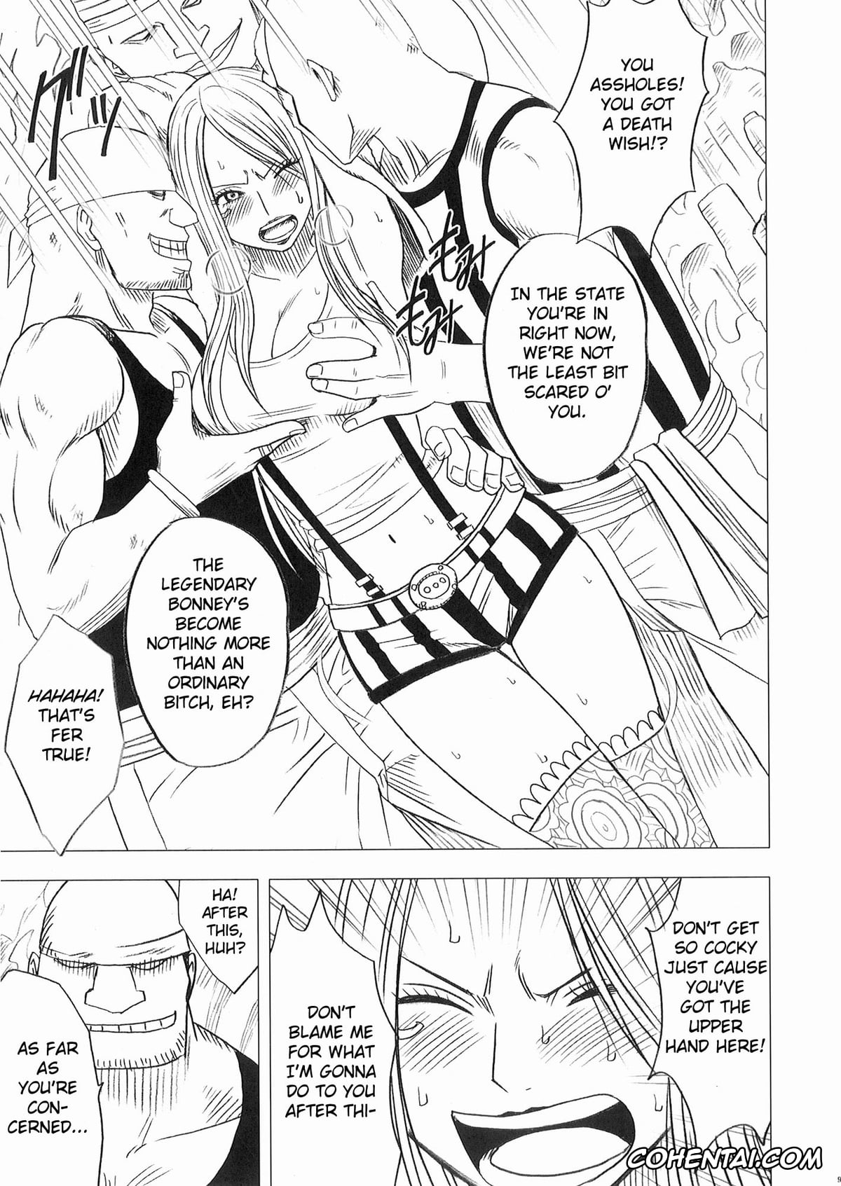 One Piece xxx, Jewelry Bonney xxx, Bonnie no Haiboku (One Piece), pagina 10