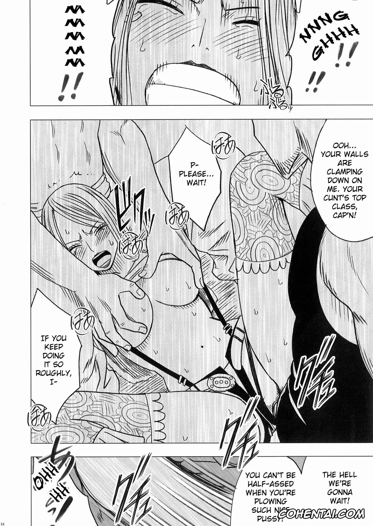 One Piece xxx, Jewelry Bonney xxx, Bonnie no Haiboku (One Piece), pagina 34