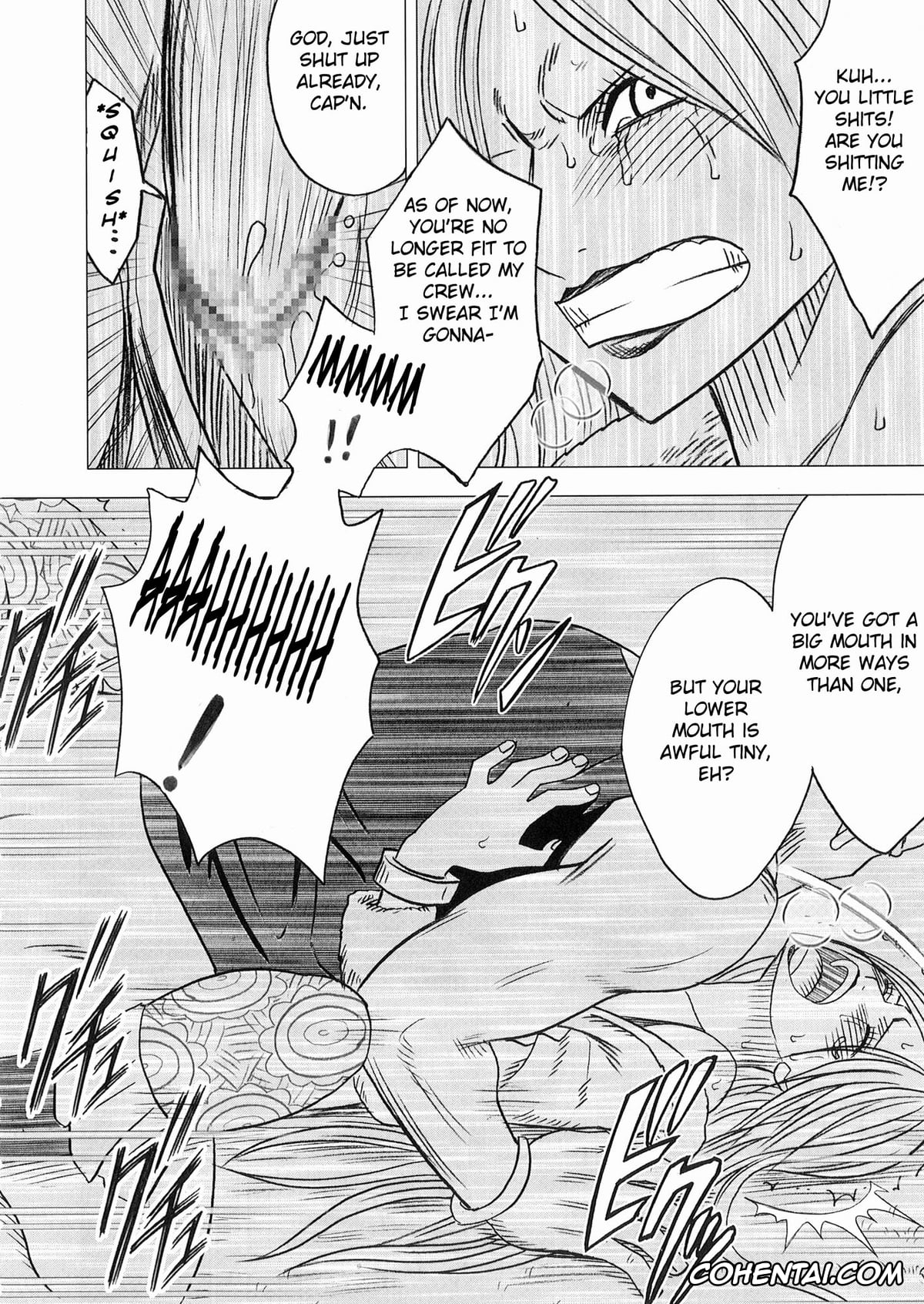 One Piece hentai, Jewelry Bonney hentai, Bonnie no Haiboku (One Piece), pagina 36