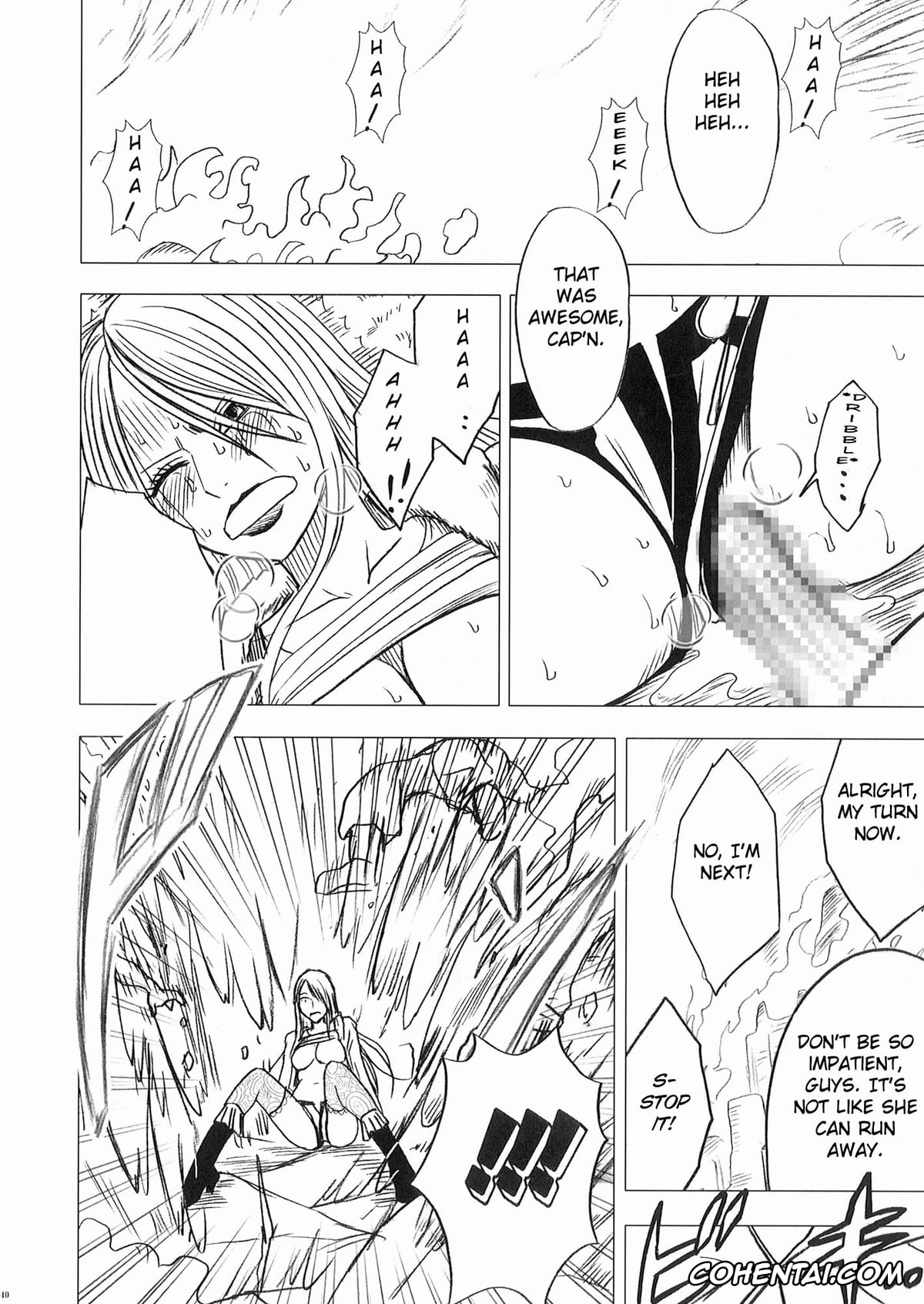 One Piece hentai, Jewelry Bonney hentai, Bonnie no Haiboku (One Piece), pagina 39