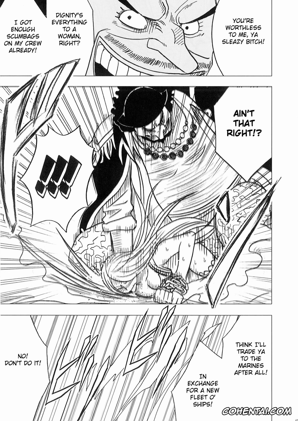 One Piece xxx, Jewelry Bonney xxx, Bonnie no Haiboku (One Piece), pagina 46