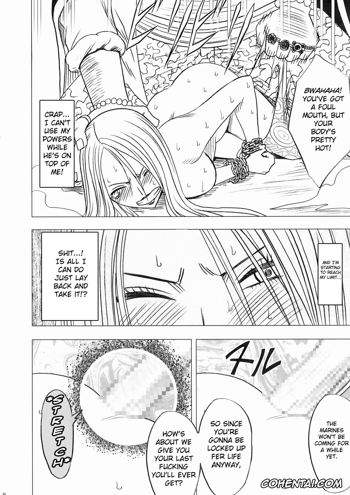 One Piece porno, Jewelry Bonney porno, Bonnie no Haiboku (One Piece), pagina 47