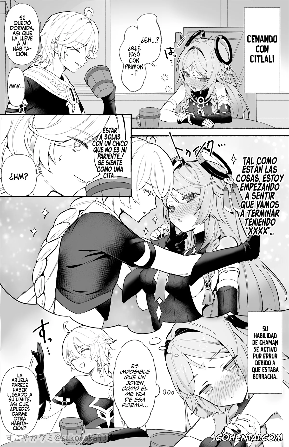 Genshin Impact xxx, Aether xxx, Citlali xxx, Obaa-chan to ×× (Genshin Impact), pagina 1