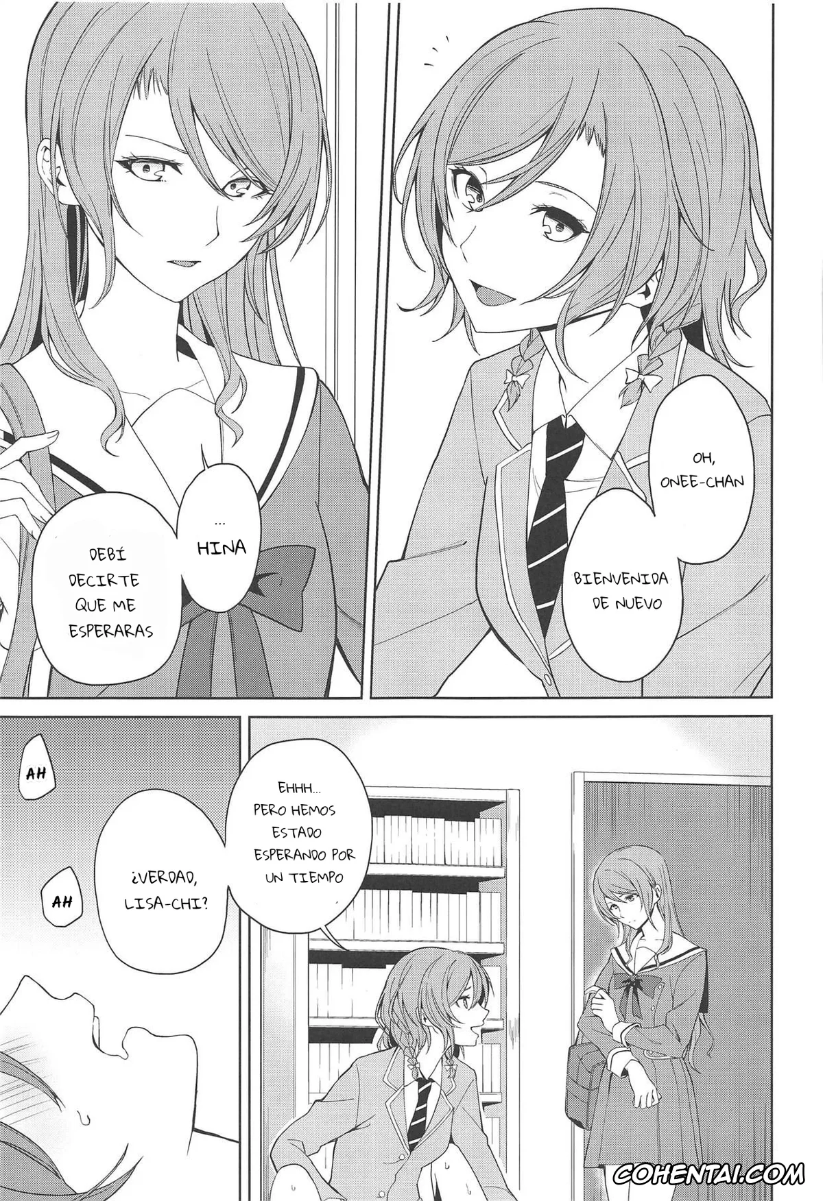 BanG Dream! porno, Hina Hikawa porno, Lisa Imai porno, Sayo Hikawa porno, Sayo Lisa Hina Ecchi Bon (BanG Dream!), pagina 2
