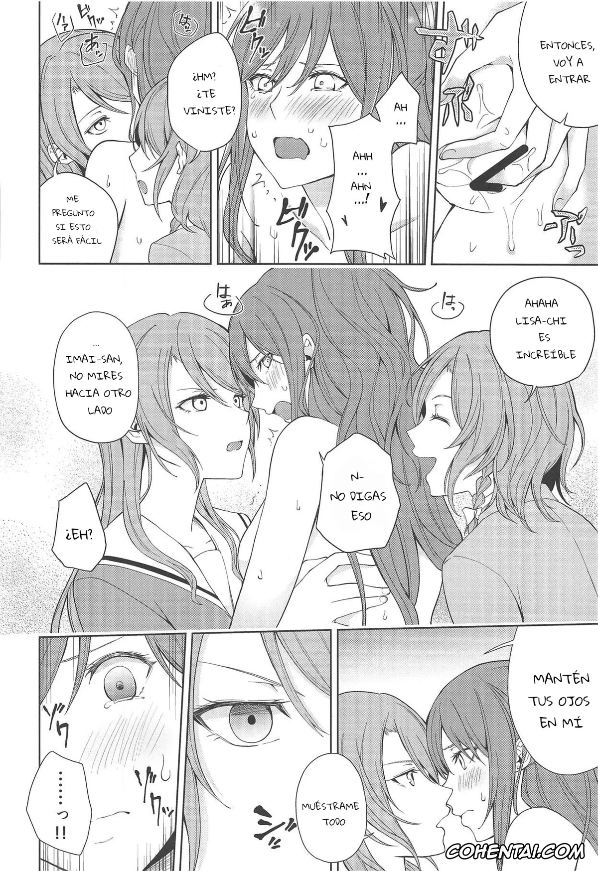 BanG Dream! porno, Hina Hikawa porno, Lisa Imai porno, Sayo Hikawa porno, Sayo Lisa Hina Ecchi Bon (BanG Dream!), pagina 5