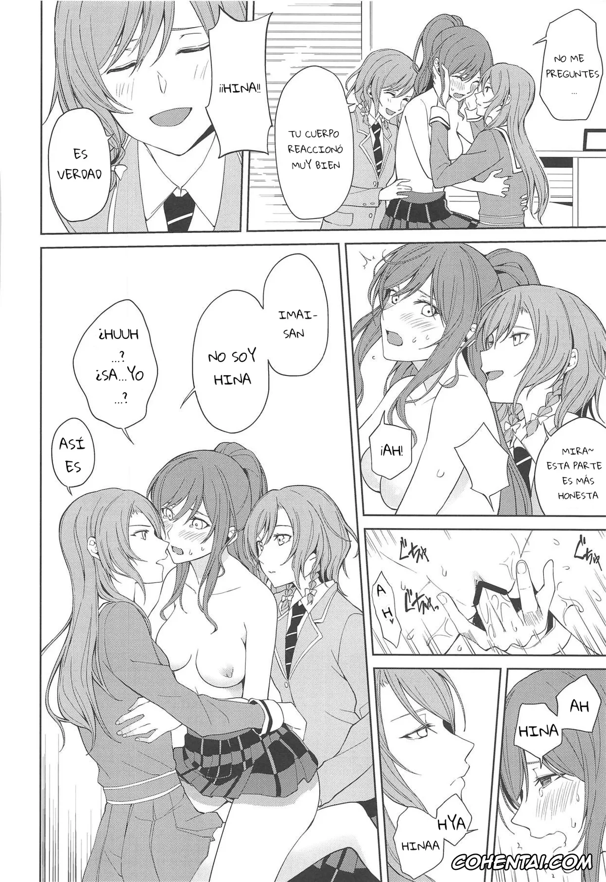 BanG Dream! xxx, Hina Hikawa xxx, Lisa Imai xxx, Sayo Hikawa xxx, Sayo Lisa Hina Ecchi Bon (BanG Dream!), pagina 7