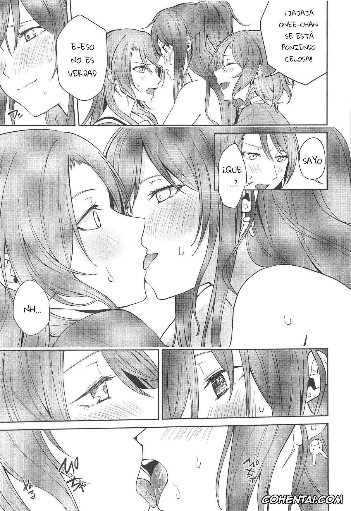 BanG Dream! porno, Hina Hikawa porno, Lisa Imai porno, Sayo Hikawa porno, Sayo Lisa Hina Ecchi Bon (BanG Dream!), pagina 8
