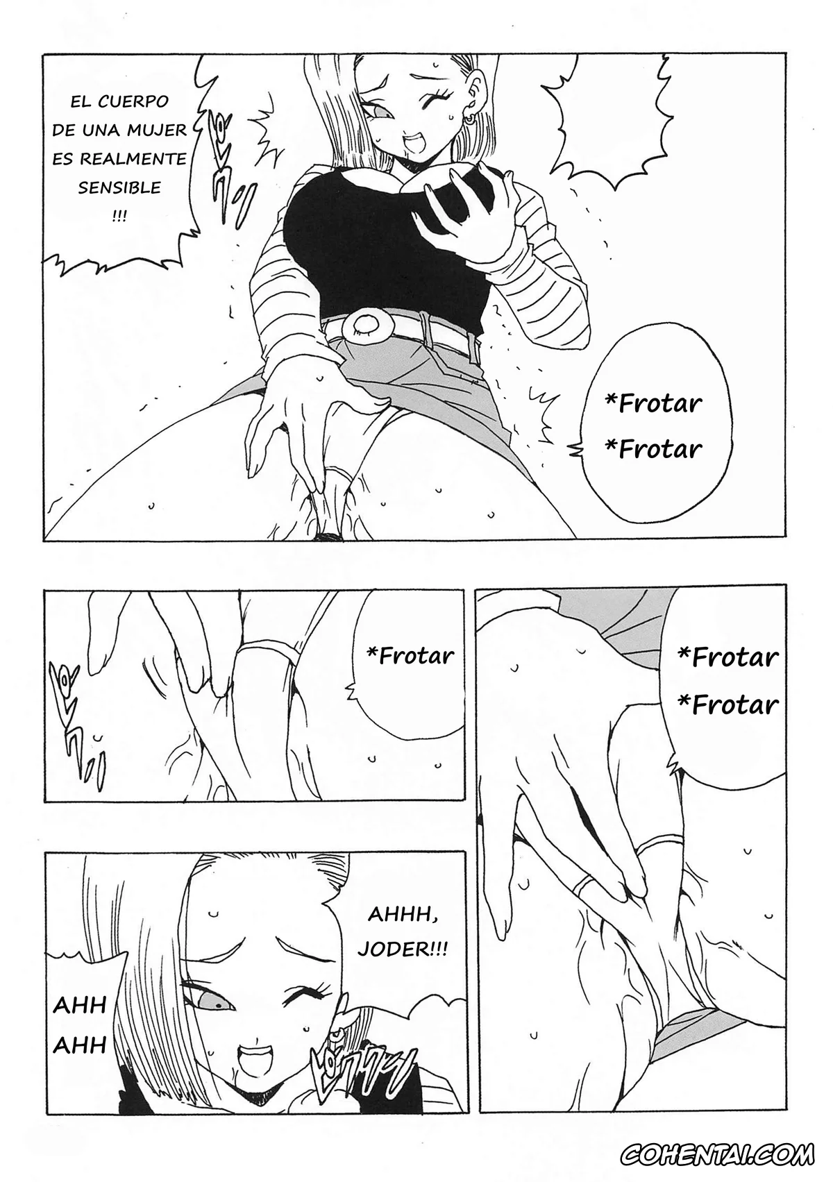 Dragon Ball Z xxx, Android 18 xxx, Master Roshi xxx, Oolong xxx, 18-gou LOVE (Dragon Ball Z), pagina 7