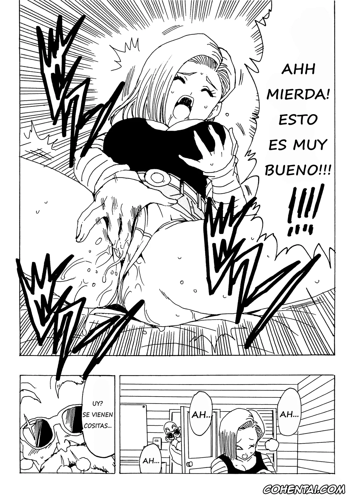 Dragon Ball Z porno, Android 18 porno, Master Roshi porno, Oolong porno, 18-gou LOVE (Dragon Ball Z), pagina 8