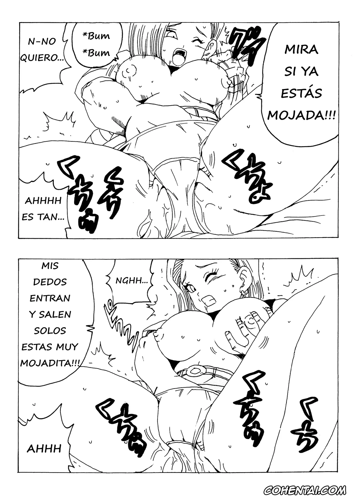 Dragon Ball Z porno, Android 18 porno, Master Roshi porno, Oolong porno, 18-gou LOVE (Dragon Ball Z), pagina 11