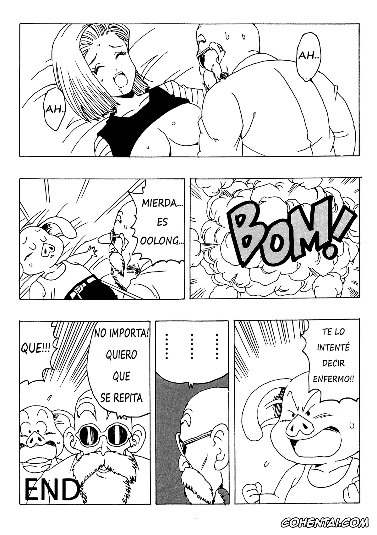 Dragon Ball Z porno, Android 18 porno, Master Roshi porno, Oolong porno, 18-gou LOVE (Dragon Ball Z), pagina 23