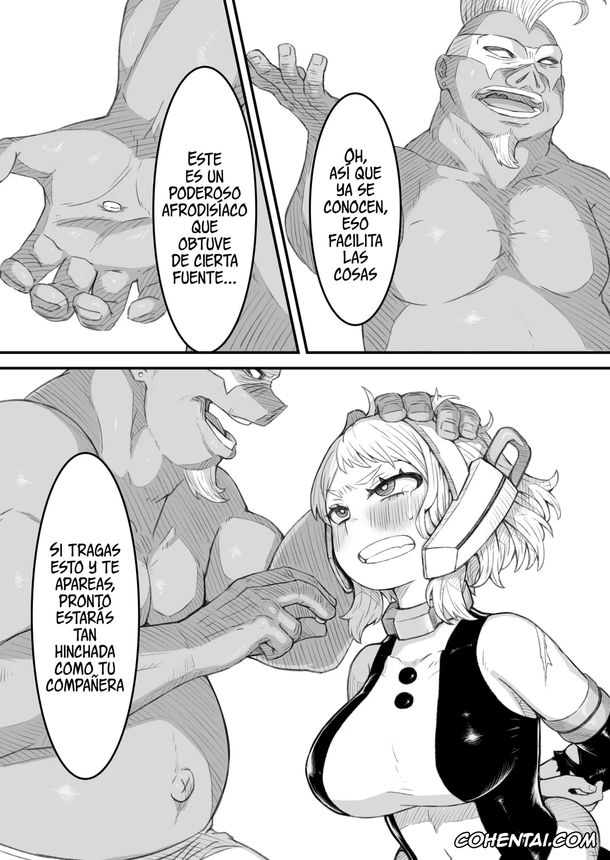 Kimetsu No Yaiba | Demon Slayer xxx, My Hero Academia | Boku No Hero Academia xxx, Momo Yaoyorozu xxx, Ochako Uraraka xxx, Tsuyu Asui xxx, Haiboku Yuuei (Boku no Hero Academia), pagina 4