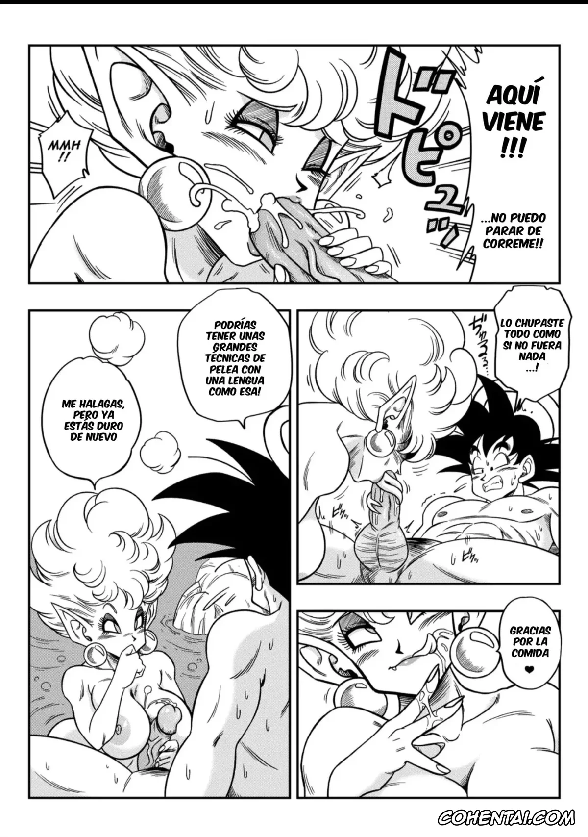 Dragon Ball Z xxx, Princess Snake xxx, Son Goku xxx, Zangya xxx, Paradise or Hell?! Snake Princess’s Hospitality (Dragon Ball Z), pagina 13