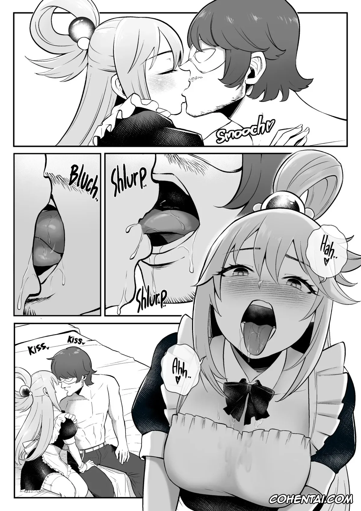 Kono Subarashii Sekai ni Syukufuku o! hentai, Aqua hentai, Maid4Fantasy, pagina 9