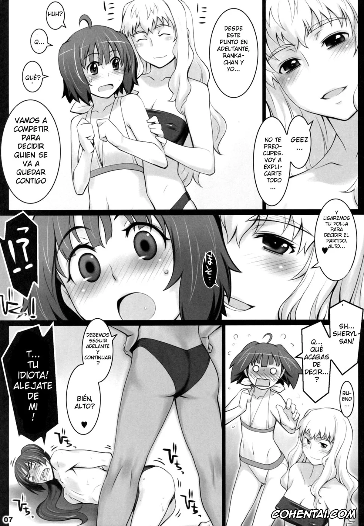 Macross Frontier hentai, Alto Saotome hentai, Nanase Matsuura hentai, Ranka Lee hentai, Sheryl Nome hentai, ALFA 7mg (Macross Frontier), pagina 6