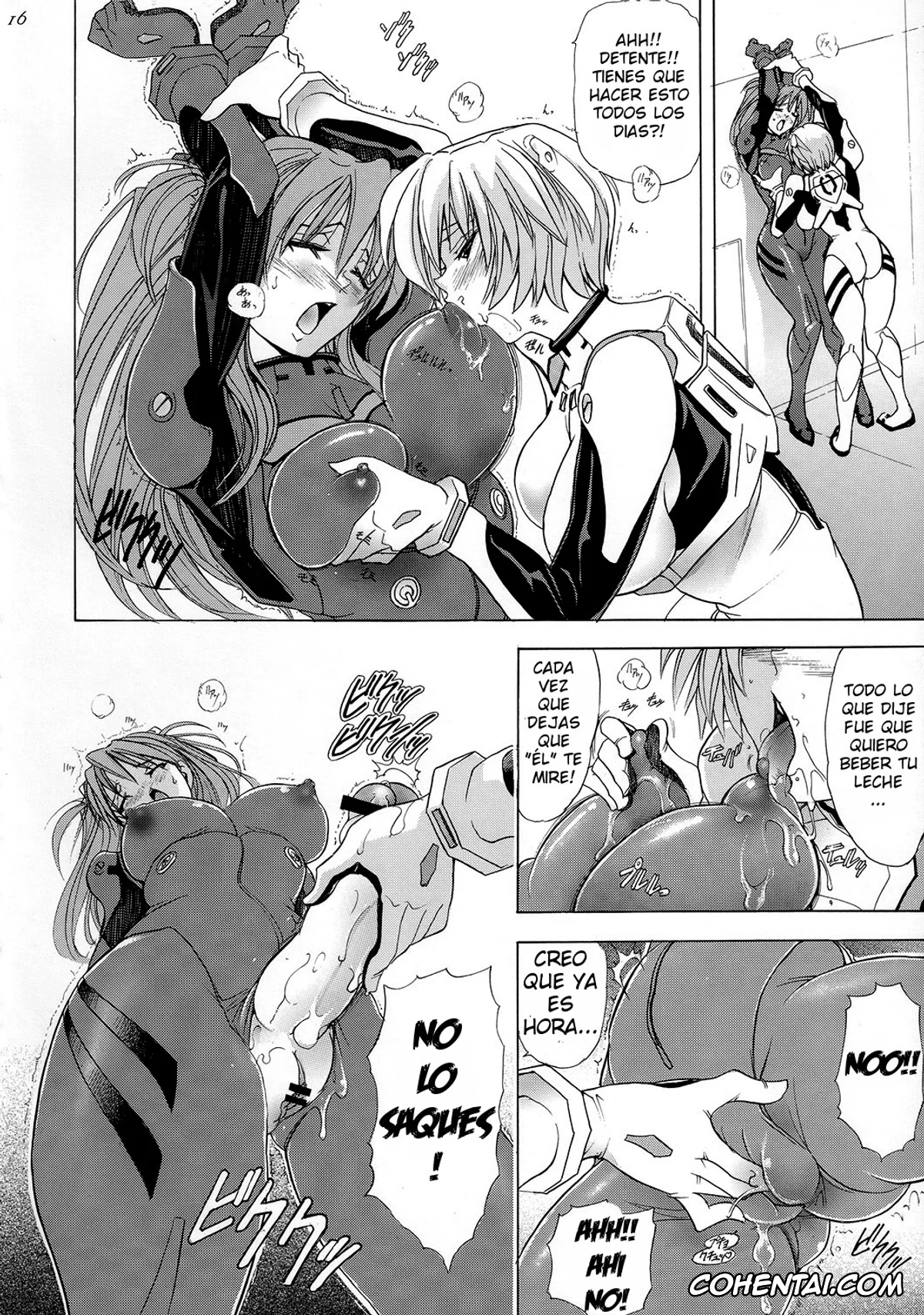 Neon Genesis Evangelion hentai, Asuka Langley Soryu hentai, Maya Ibuki hentai, Rei Ayanami hentai, Ritsuko Akagi hentai, Hana – Maki no Juugo – Tama no Hana (Neon Genesis Evangelion), pagina 15