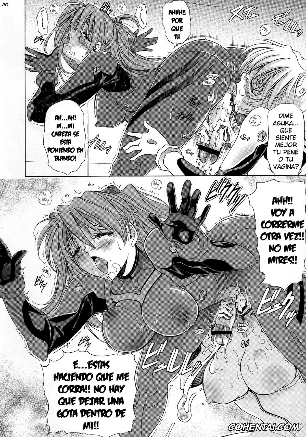 Neon Genesis Evangelion xxx, Asuka Langley Soryu xxx, Maya Ibuki xxx, Rei Ayanami xxx, Ritsuko Akagi xxx, Hana – Maki no Juugo – Tama no Hana (Neon Genesis Evangelion), pagina 19