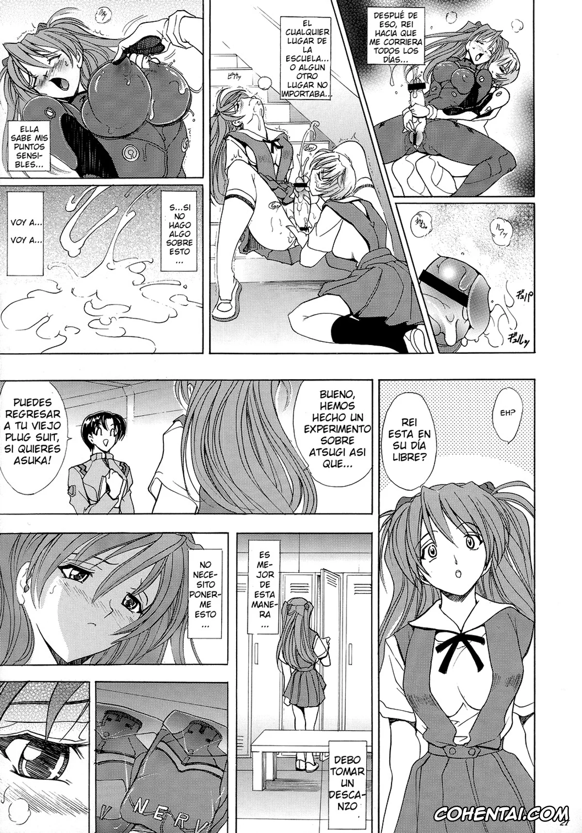 Neon Genesis Evangelion porno, Asuka Langley Soryu porno, Maya Ibuki porno, Rei Ayanami porno, Ritsuko Akagi porno, Hana – Maki no Juugo – Tama no Hana (Neon Genesis Evangelion), pagina 20