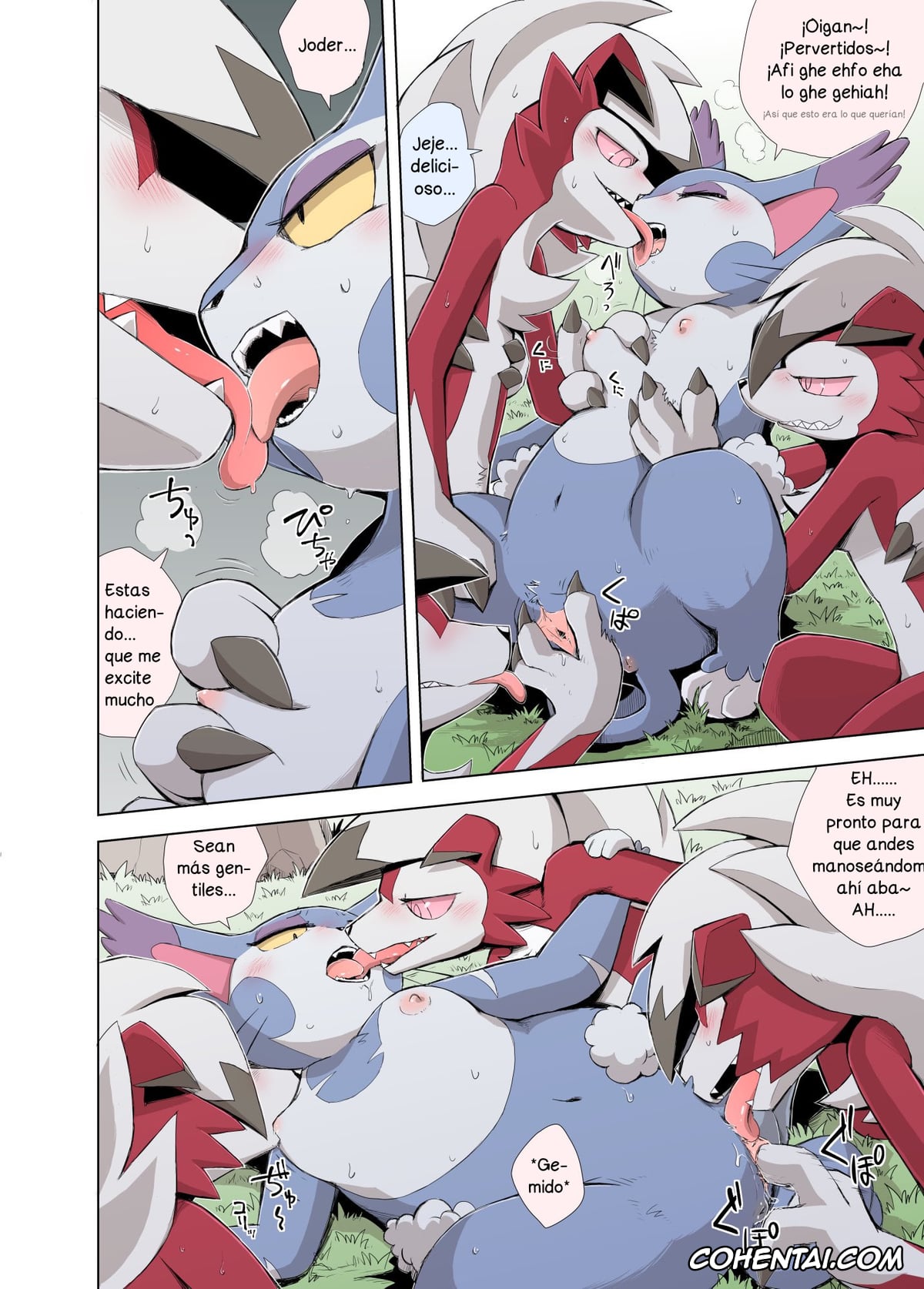 Pokemon | Pocket Monsters porno, Lycanroc Midnight Form porno, Purugly porno, Sanjuushi (Pokémon), pagina 2
