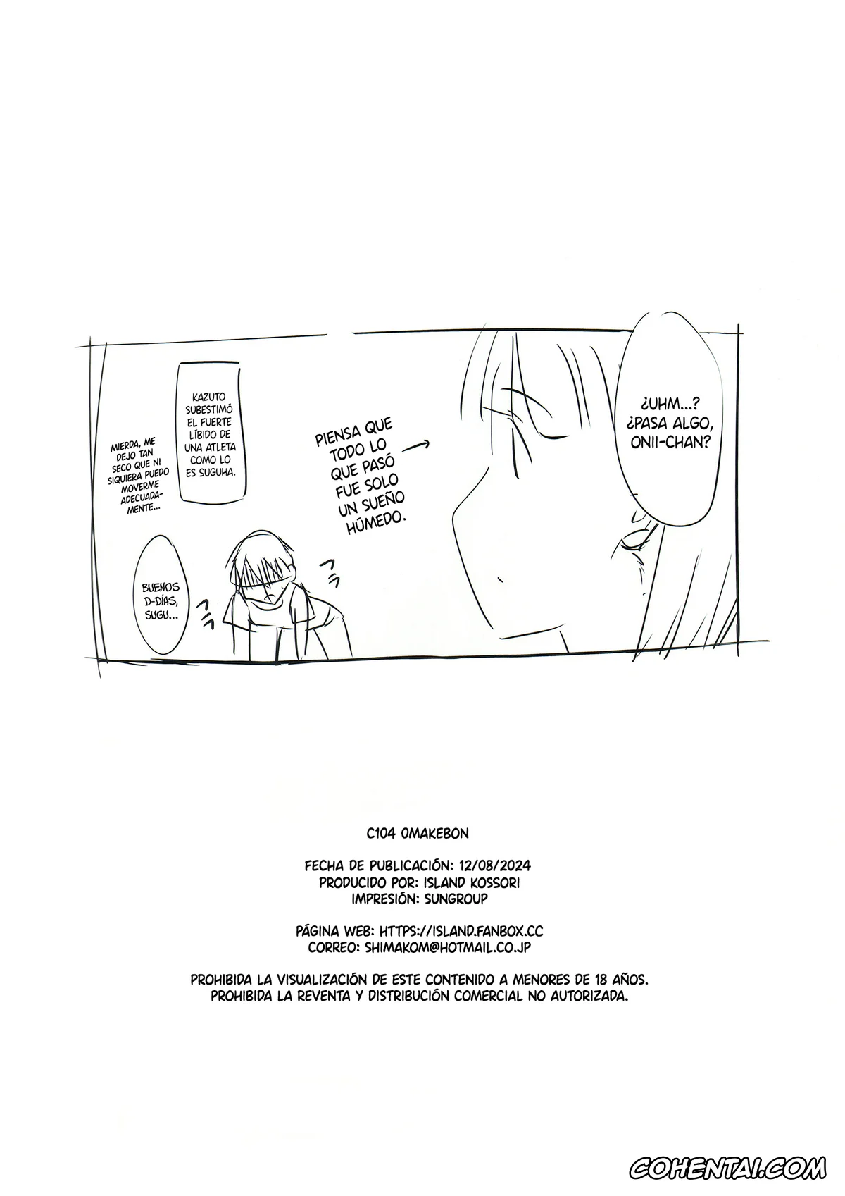 Sword Art Online hentai, Kazuto Kirigaya | Kirito hentai, Suguha Kirigaya hentai, C104 OMAKEBON (Sword Art Online), pagina 9