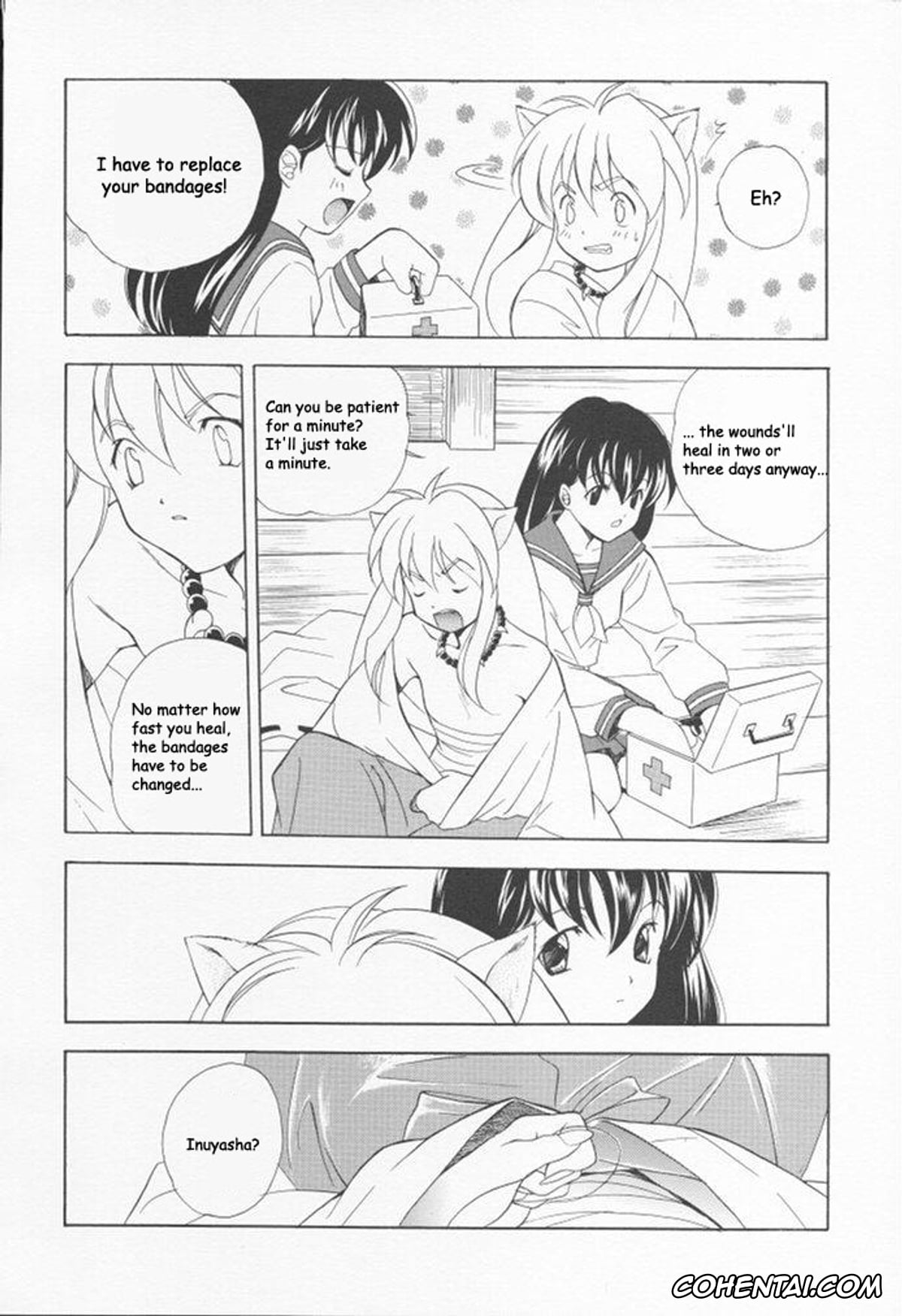 Inuyasha porno, Kagome Higurashi porno, Kikyo porno, Inugami (Inuyasha), pagina 14
