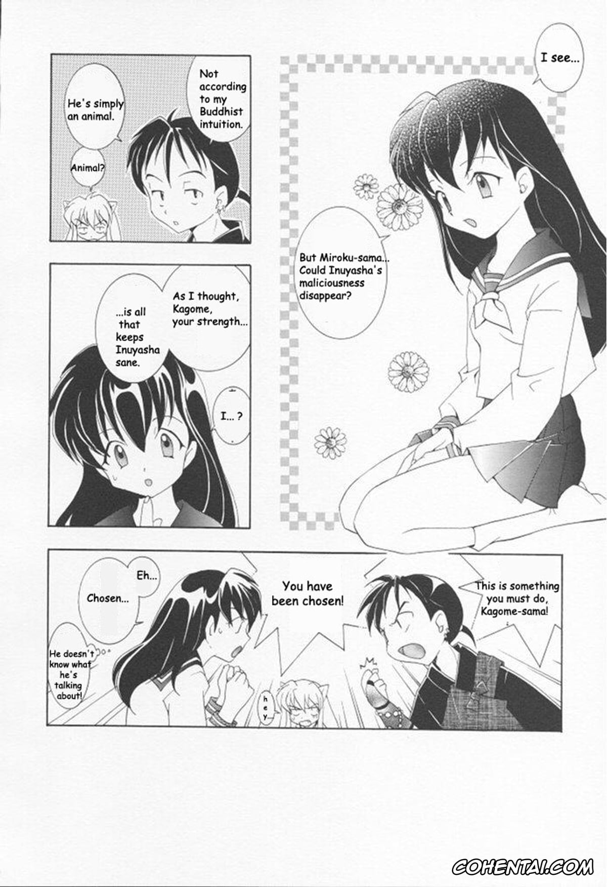 Inuyasha hentai, Kagome Higurashi hentai, Kikyo hentai, Inugami (Inuyasha), pagina 18