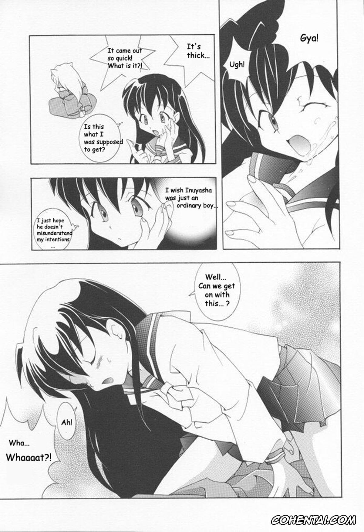 Inuyasha hentai, Kagome Higurashi hentai, Kikyo hentai, Inugami (Inuyasha), pagina 21